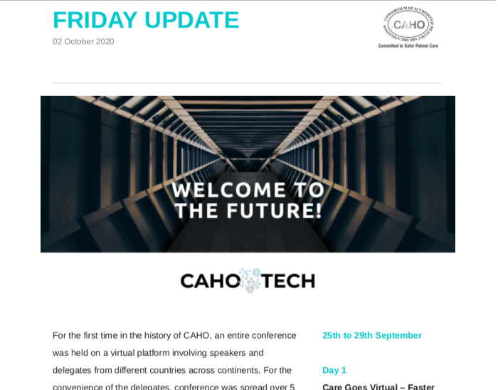 Friday Update
