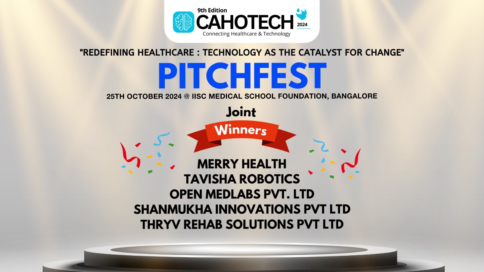 CAHOTECH 2024: Ptichfest - Point-of-Care Diagnostic Test for Sickle-cell Anemia - Affordable Lab-quality Test at the Doorsteps: Dr. Veerendra Kalyan