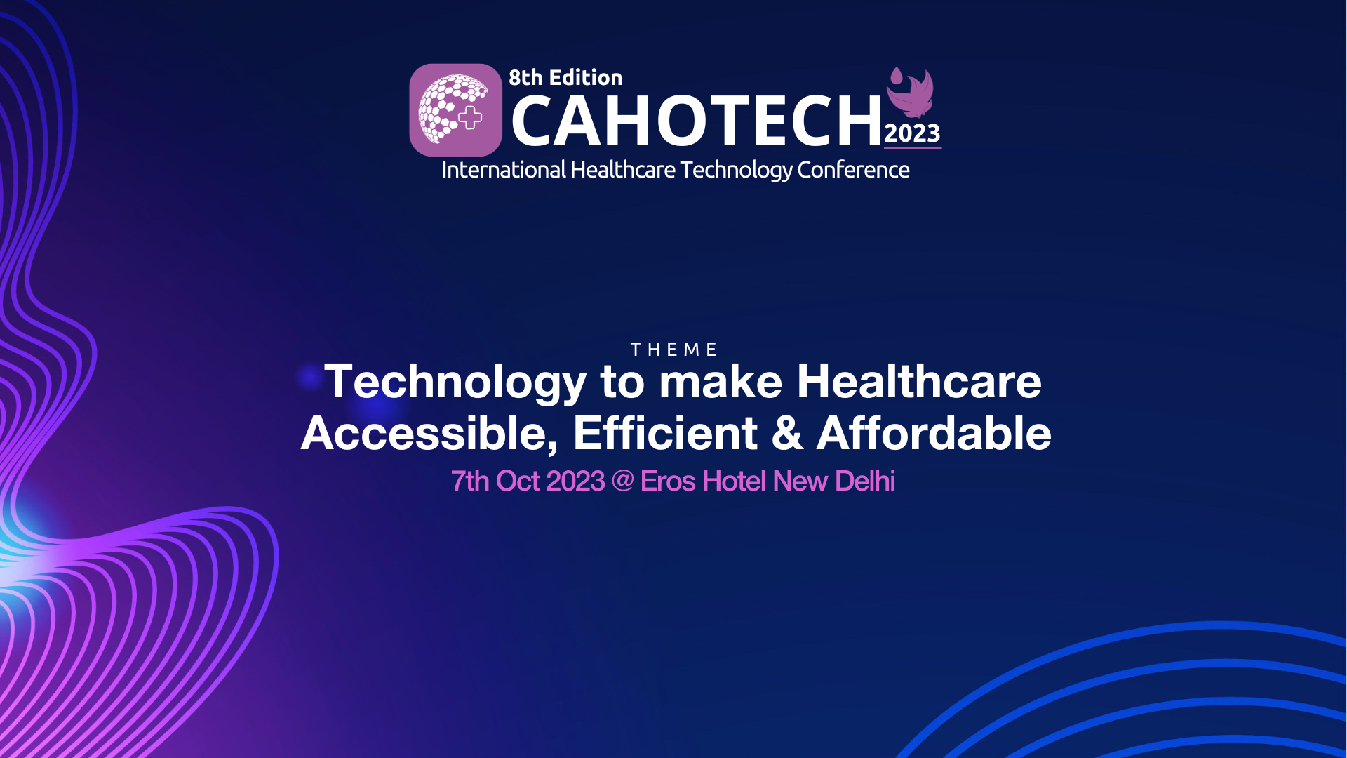 CAHOTECH 2023: A healthcare technology company building a platform for continuous, optimal therapy in chronic neurological disorders-Mr. Amey Desai